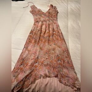 HD in Paris/ Anthropology Multicolor Floral  Dress